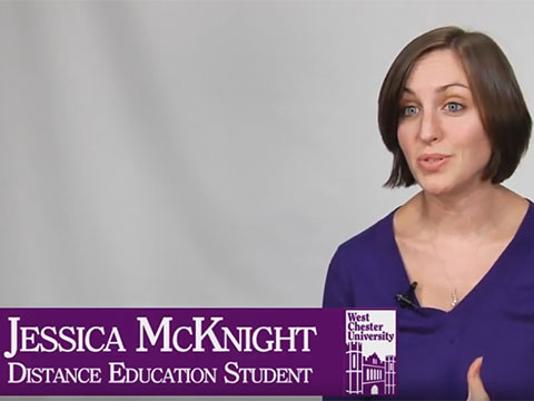 Jessica McKnight student testimonial video