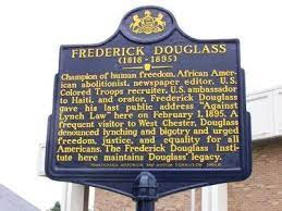 Frederick Douglass Sign