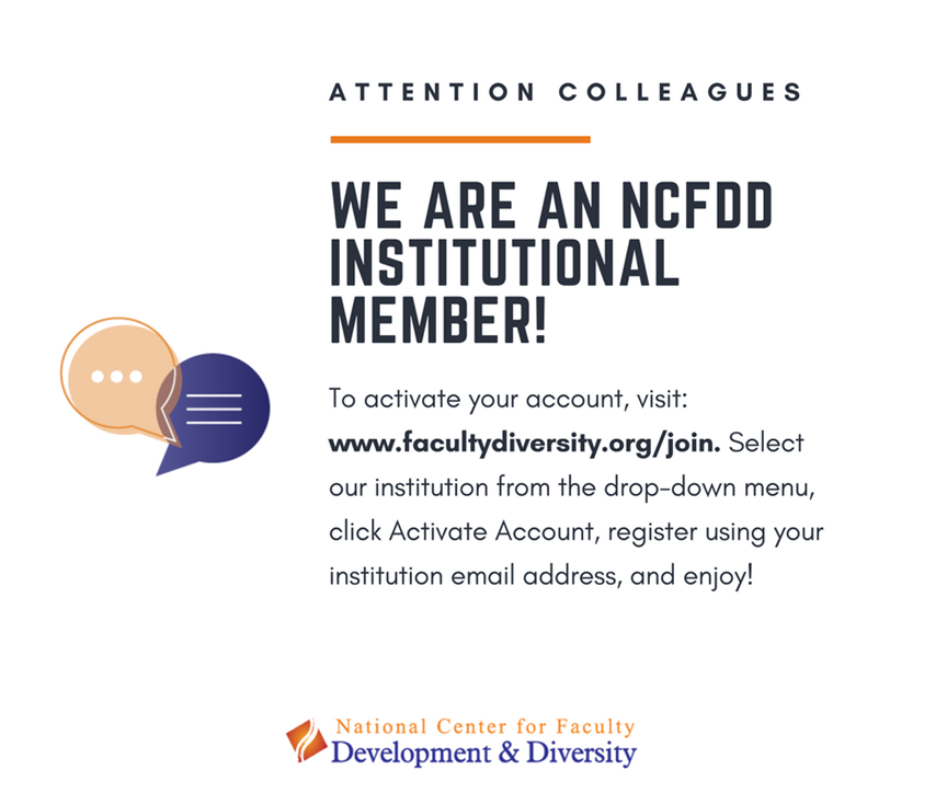 Nationa Center for Faculty Development and Diversity
