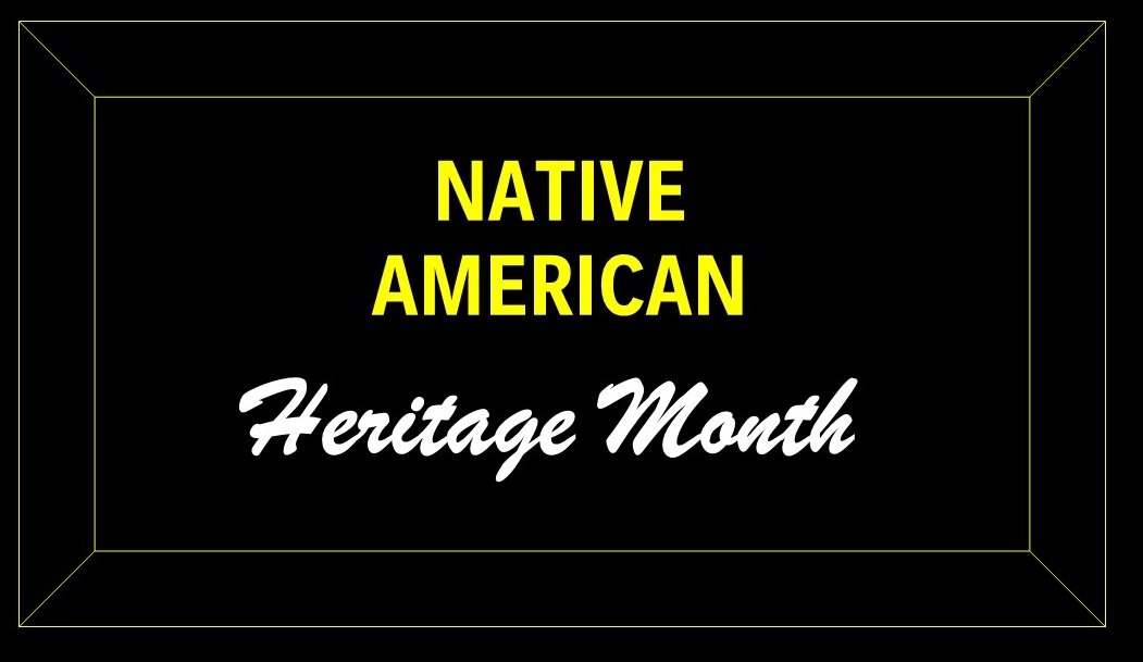 Native American heritage month banner