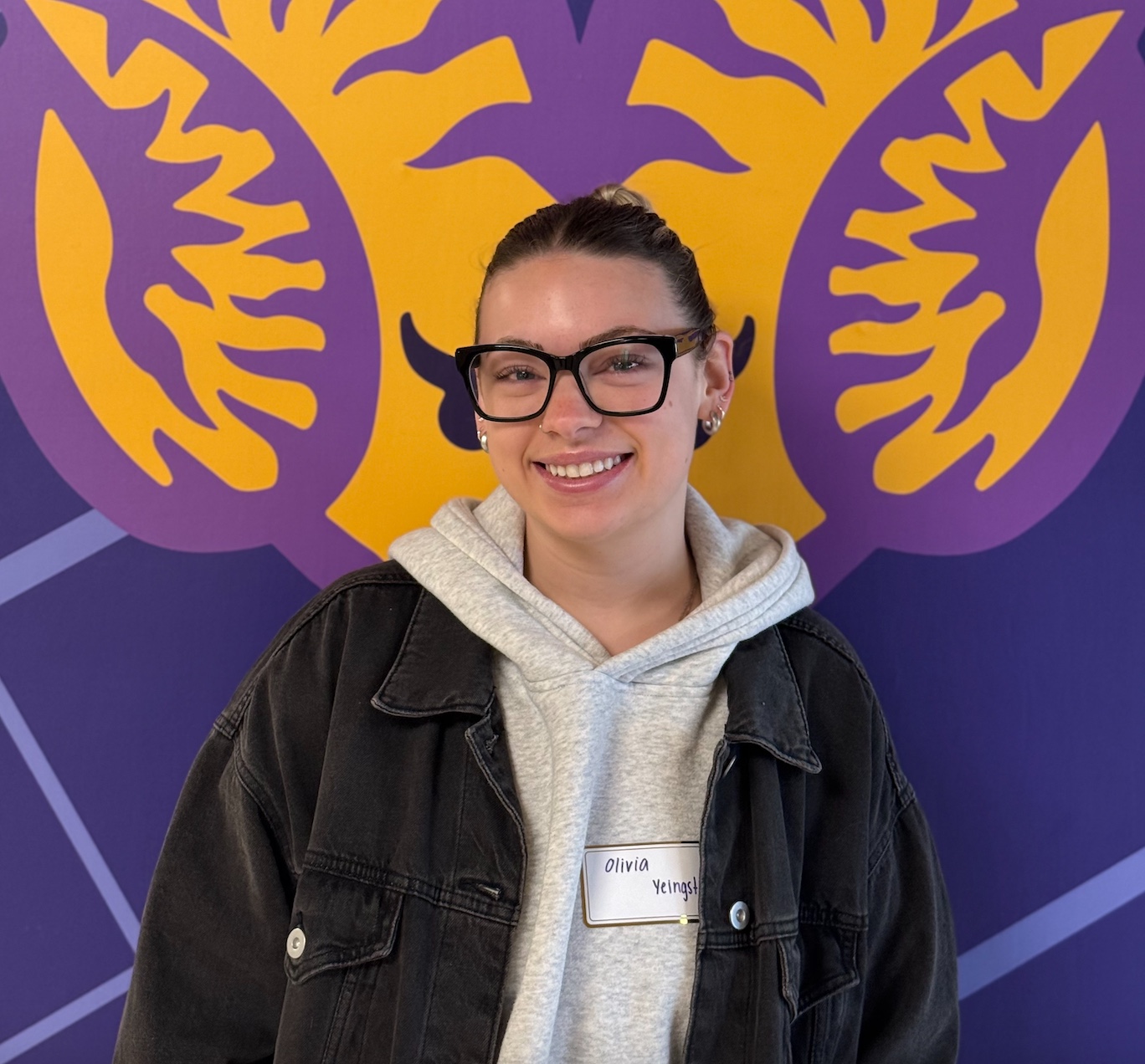 Photo of student and peer leader