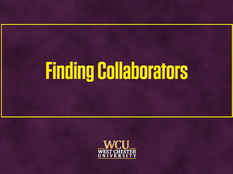 Finding Collaborators
