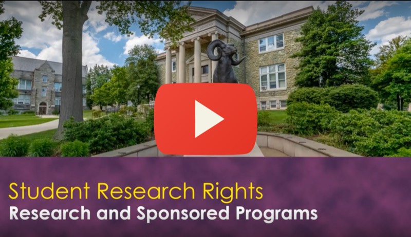 Video: Student’s Research Rights