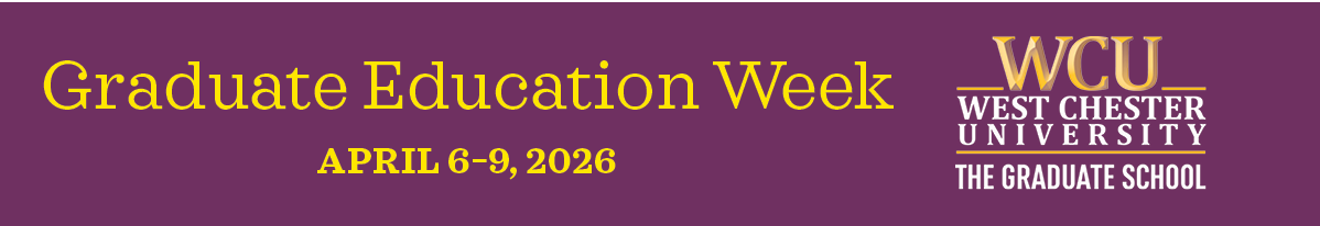 Graduate Education Week April 6-9, 2026