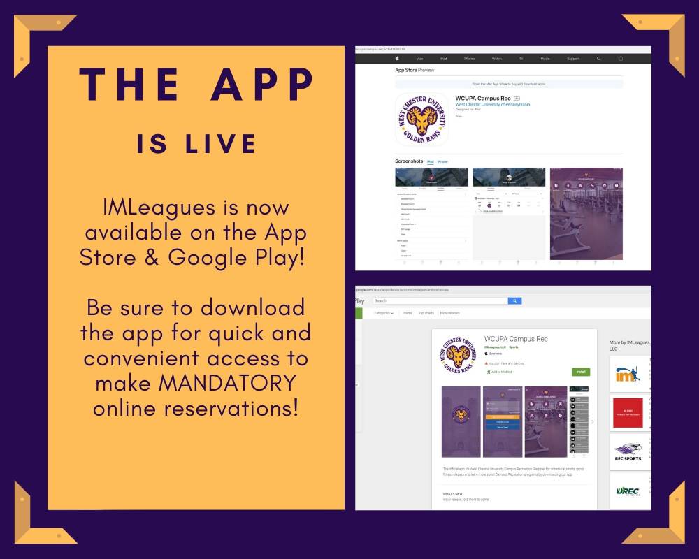 The APP is Live - Download the app for quick and conveinent mandatory online reservations