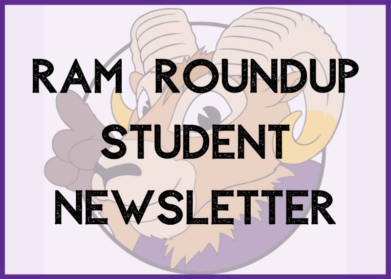 Ram RoundUp Student Newletter