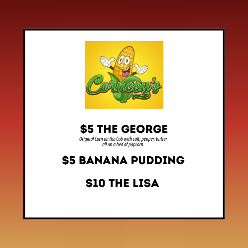 Corneeys Menu