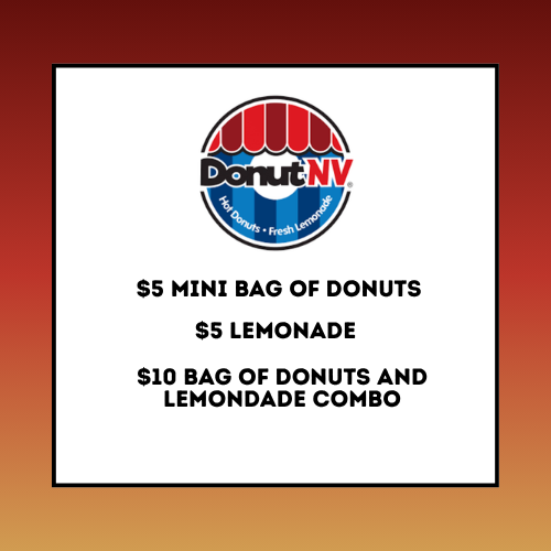 Donut NV Menu