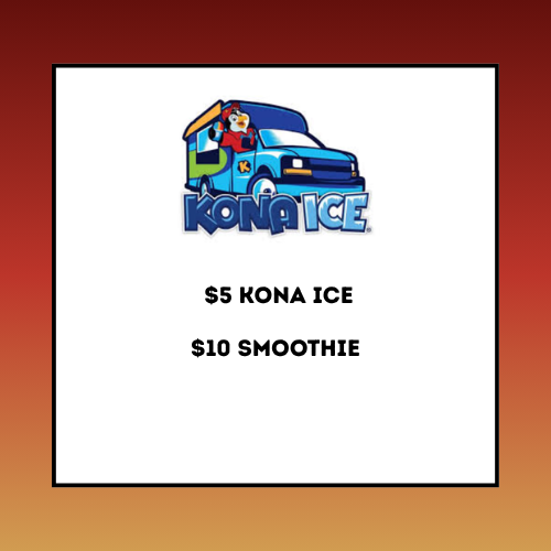 Kona Ice Menu