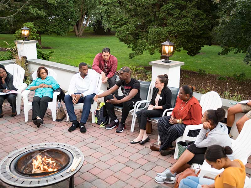 Fireside Chat at tanglewood