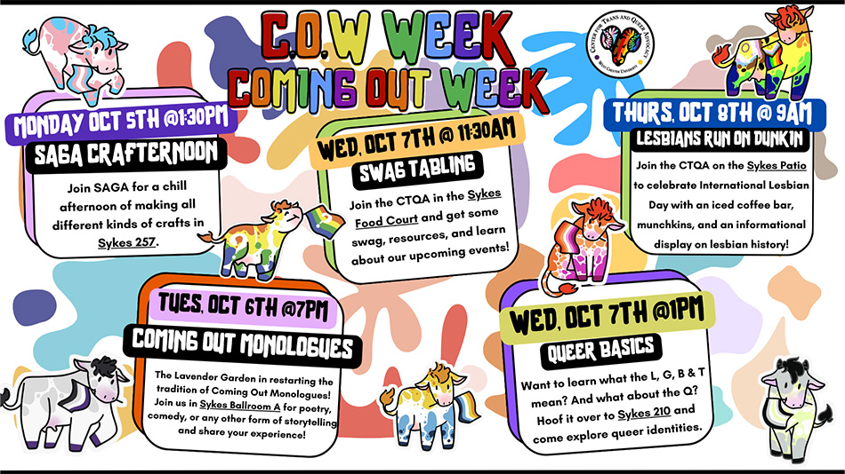Coming out week logo