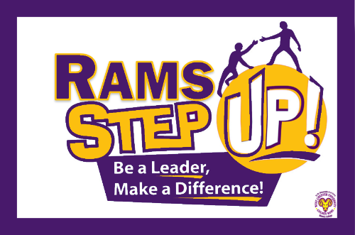 Rams Step Up! Logo
