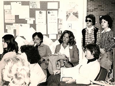 History of the Women's Center