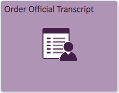 Order Transcript tile