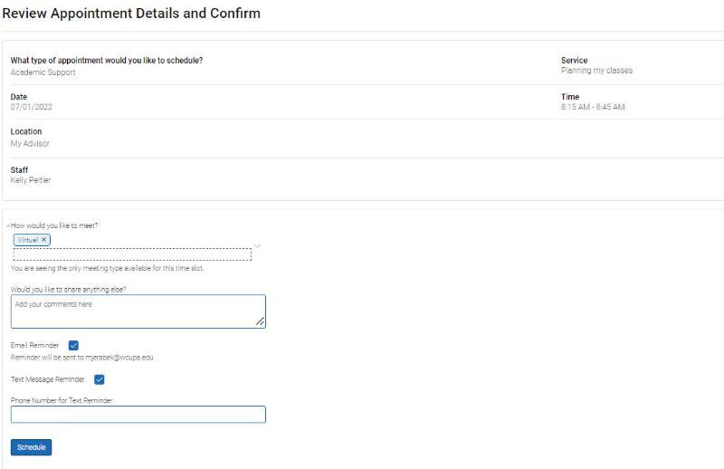 Accessing your Appointment Campaigns 5