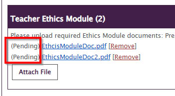 Attach additional docs