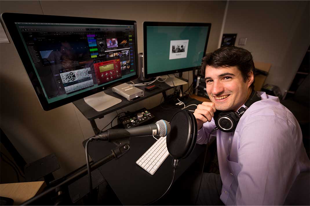 Student at Studio Computer