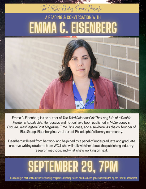 Emma Eisenberg Reading 2020