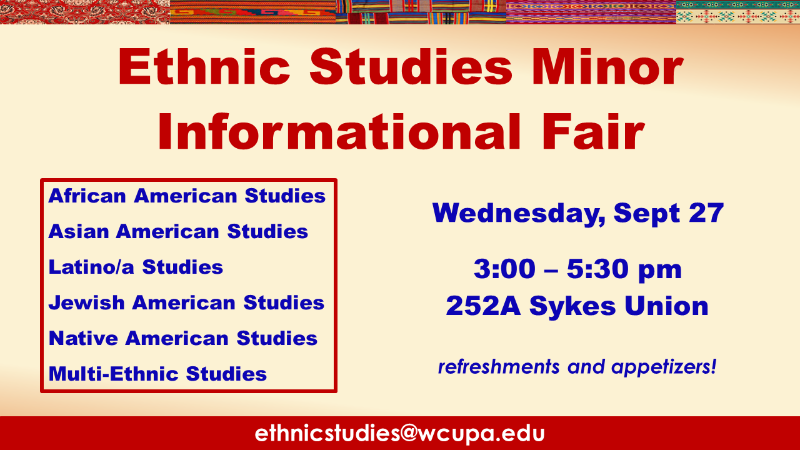 Ethnic Studies Informational Fair