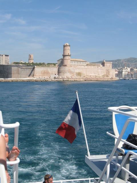 Le Port de Marseille vu du bateau