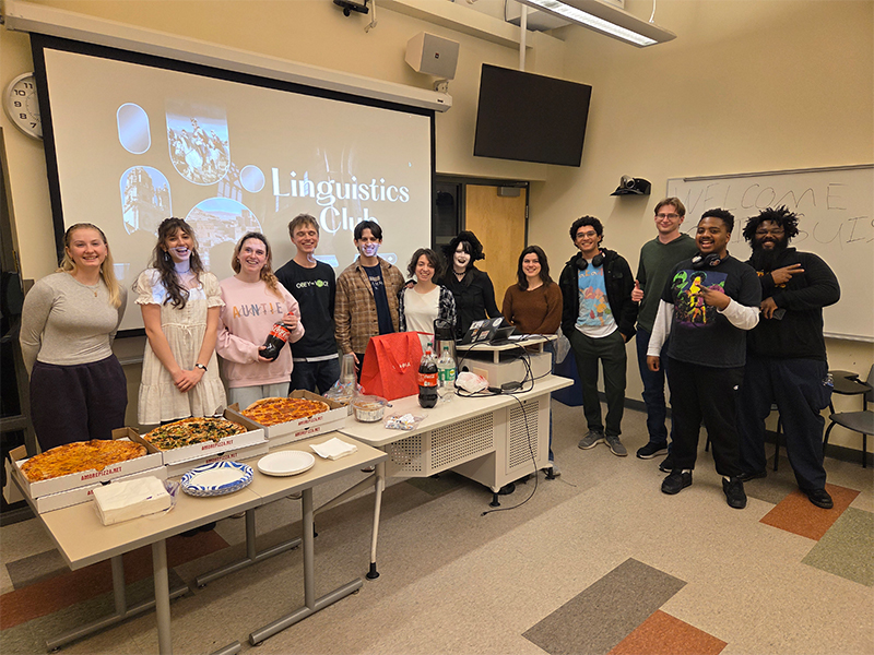 WCU Linguistics Club Group Photo
