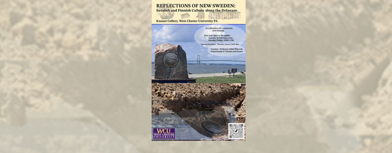 WCU’s Knauer Art Gallery Presents Reflections of New Sweden January 20 – February 22