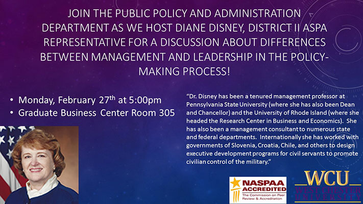 Public Policy Discussion Banner