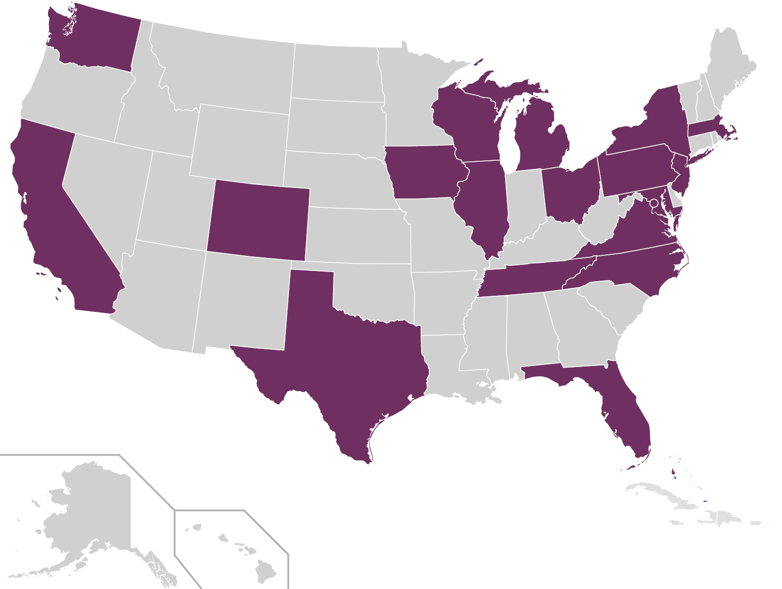 map of where wcu students are from