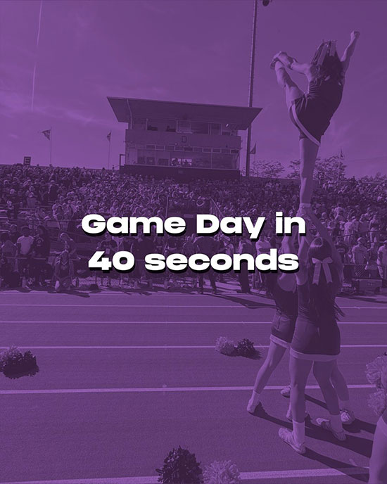 Game day in 40 seconds - video