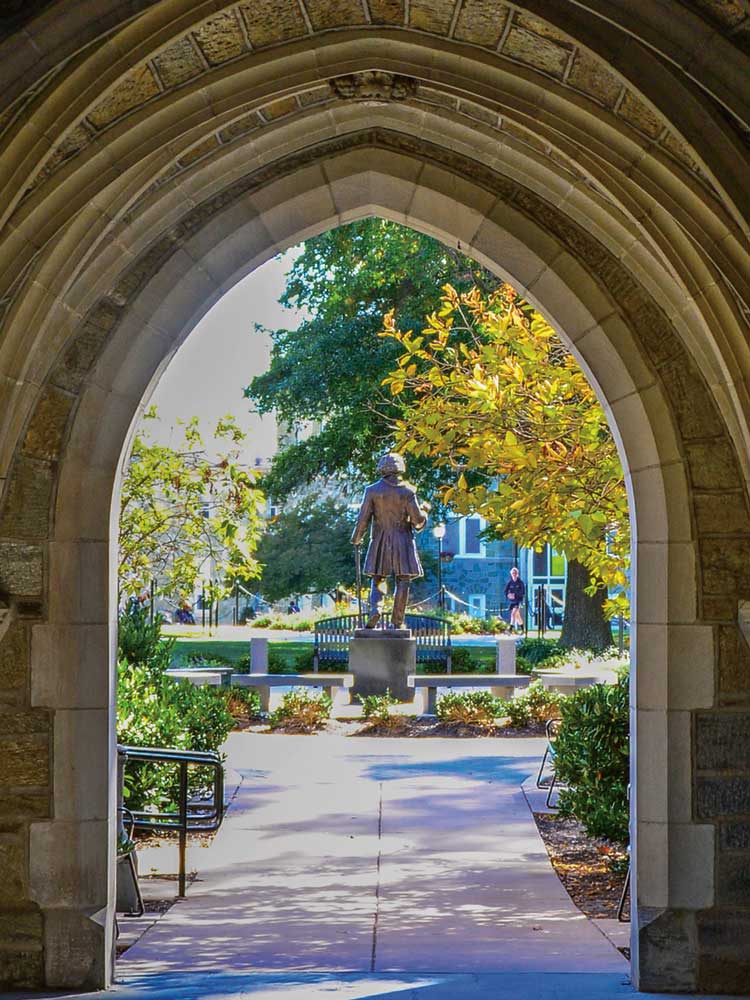 Asplundh Hall Archway