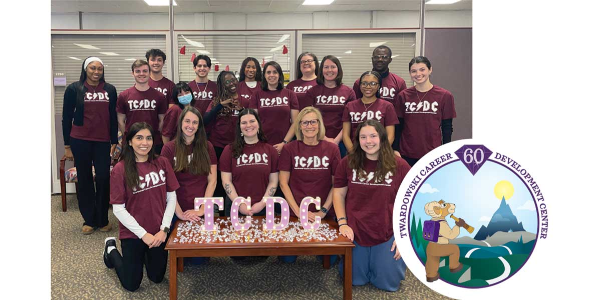 Twardowski Career Development Center staff and student workers.