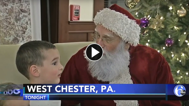 Santa event at west chester 