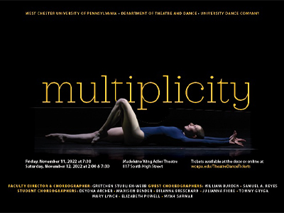 Multiplicity Dance Concert poster