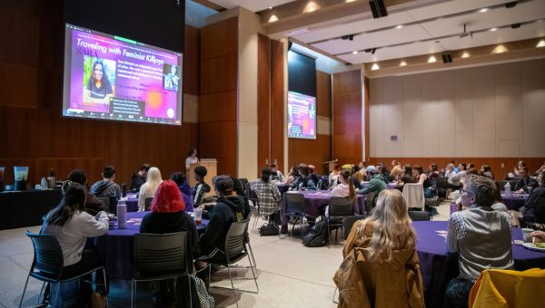Part of the Women's and Gender Studies Collection speaker series included a presentation by scholar-activist and public intellectual Sara Ahmed at Sykes Student Union in February 2024.