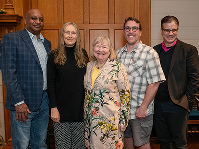 Founding Faculty Mentoring Committee: Tim Brown, Lauri Hyers, Nadine Bean, Tom Haughey, David LeVasseur