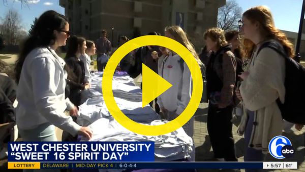 WATCH: 6abc covers Sweet 16 Spirit Day