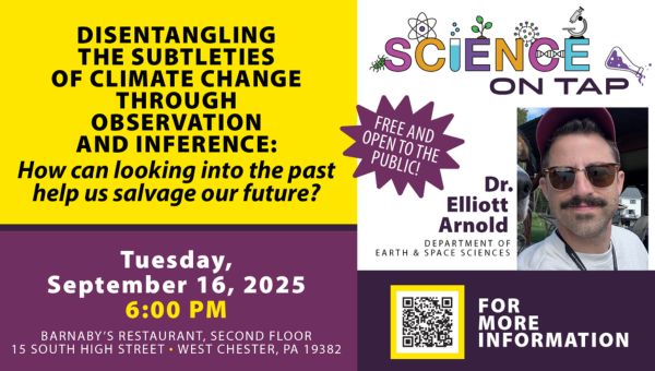 Science on tap flyer