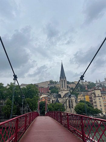 A bridge in Vieux Lyon