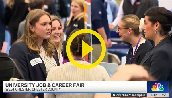 NBC10 Coverage of the Job and Internship Fair