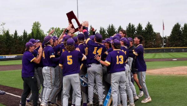West Chester University Baseball team celebrates top seed at finals
