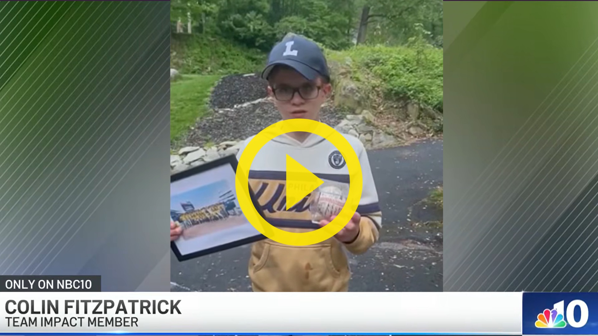 nbc10 news story on WCU Baseball Fan