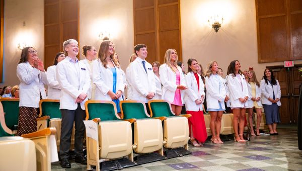 Students at the WCU Physician Assistant Program White Coat Ceremony Students at the WCU Physician Assistant Program White Coat Ceremony