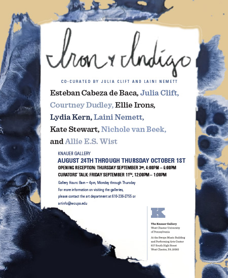 Iron and Indigo Poster