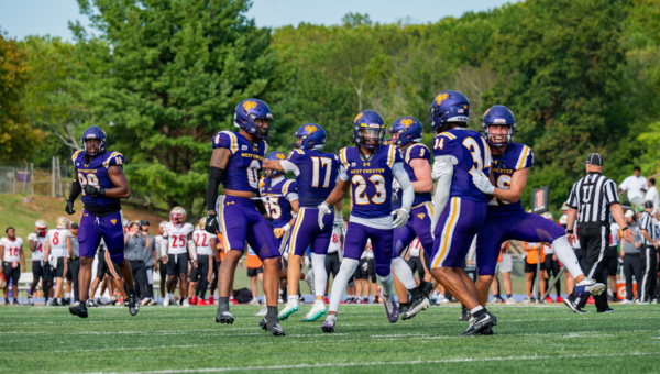 WCU football players