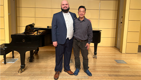 Braedon O'Hara with Dr. Stephen Ng Braedon O'Hara with Dr. Stephen Ng
