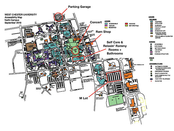 Static WCu Campus Map