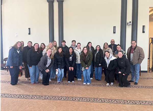 Photo from the Interfaith field trip 2