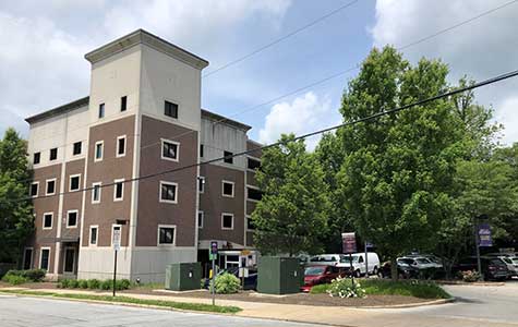 Sharpless Parking garage