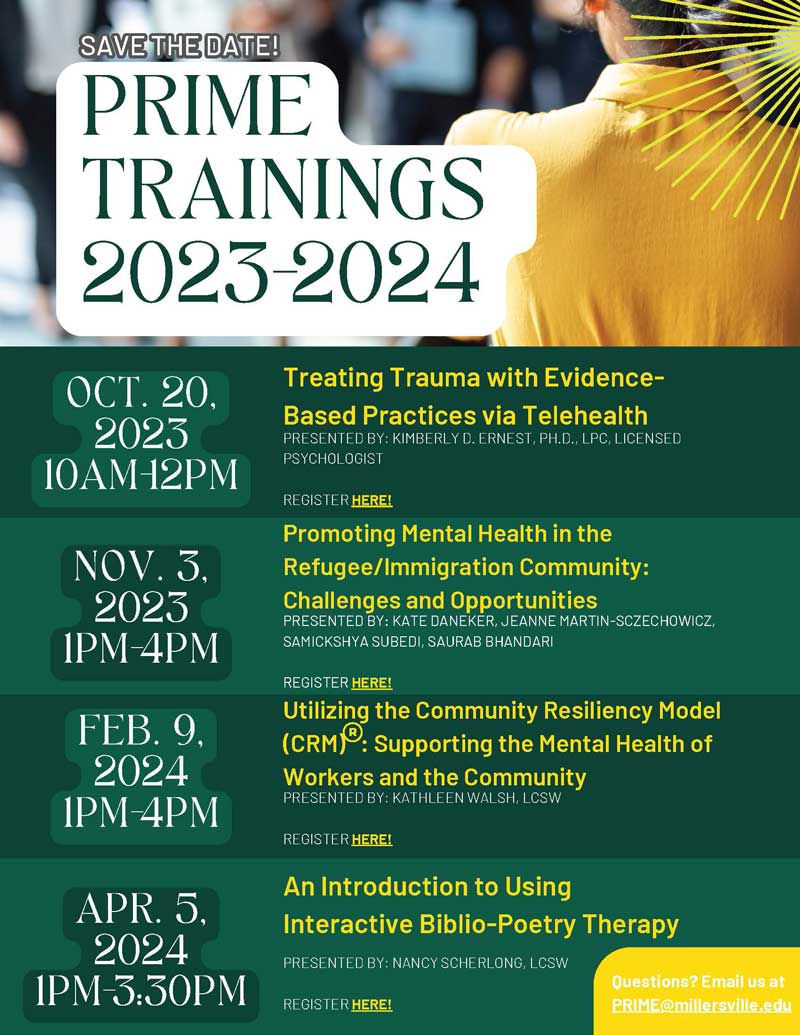 PRIME Trainings 2023-2024