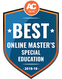 AC Online Best Master's Special Education 2016 Badge